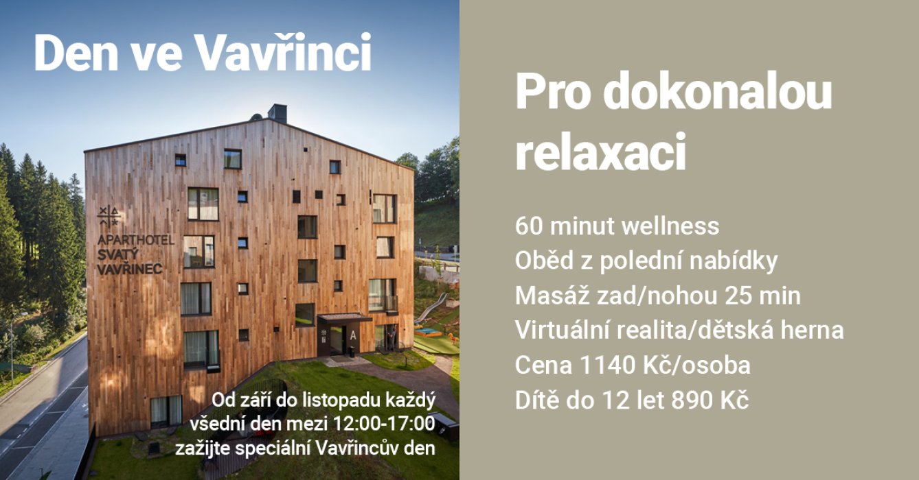 Den na Vavřinci pro dokonalou relaxaci