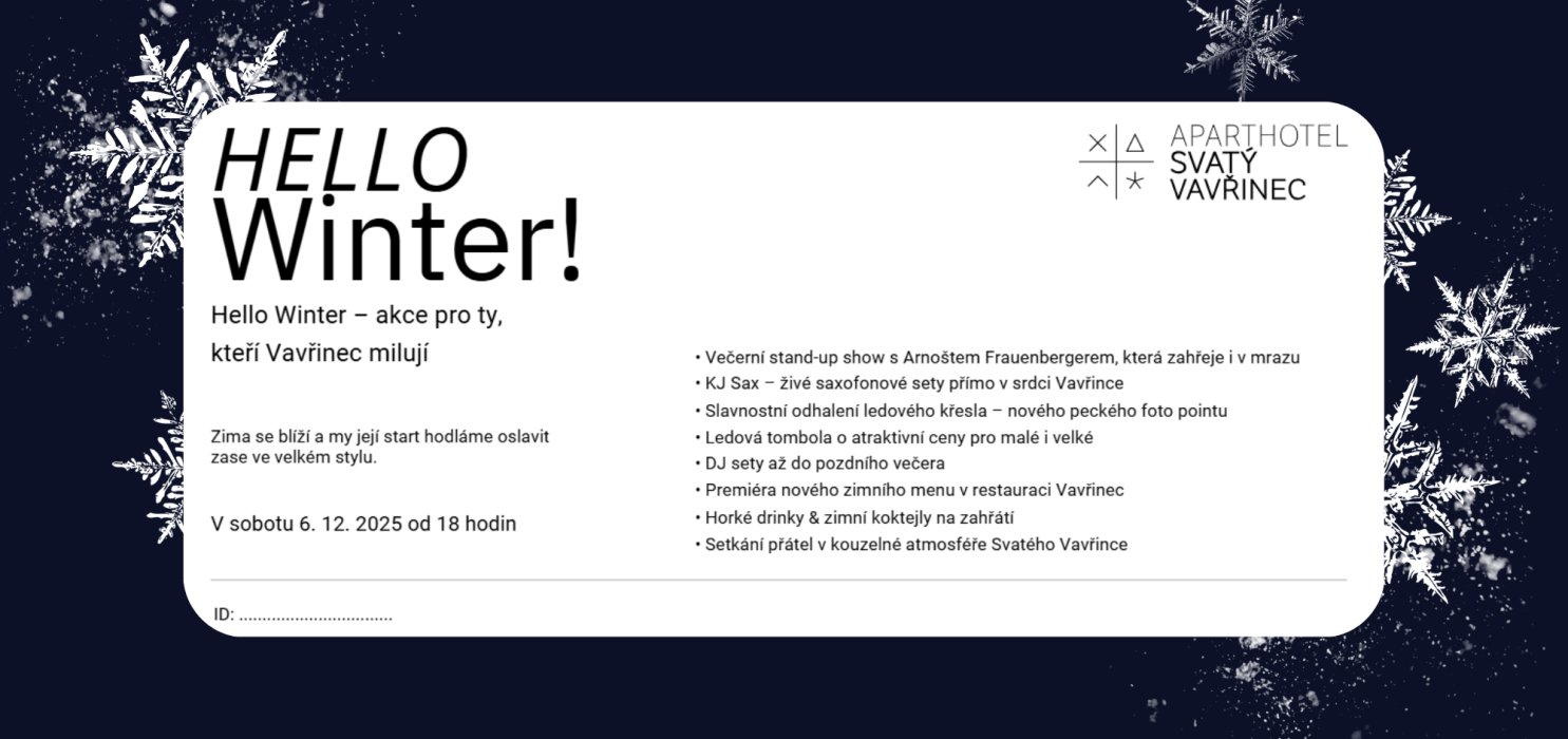 Hello Winter vstupenky